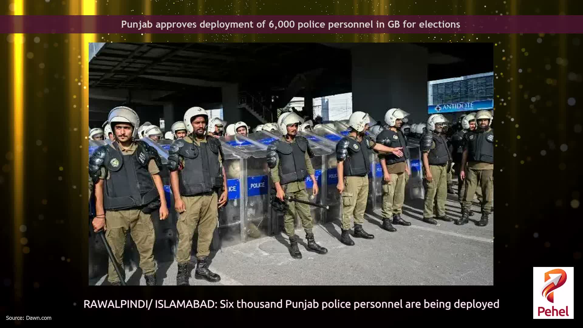 Punjab approves deployment of 6,000 police personnel in GB for elections