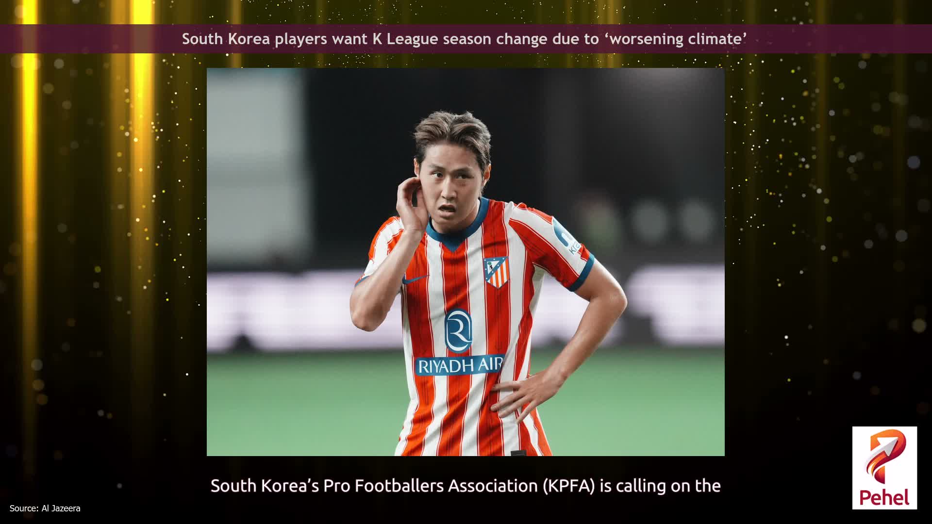 South Korea players want K League season change due to ‘worsening climate’