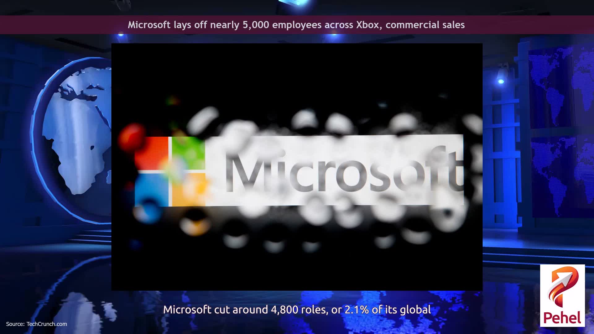 Microsoft lays off nearly 5,000 employees across Xbox, commercial sales