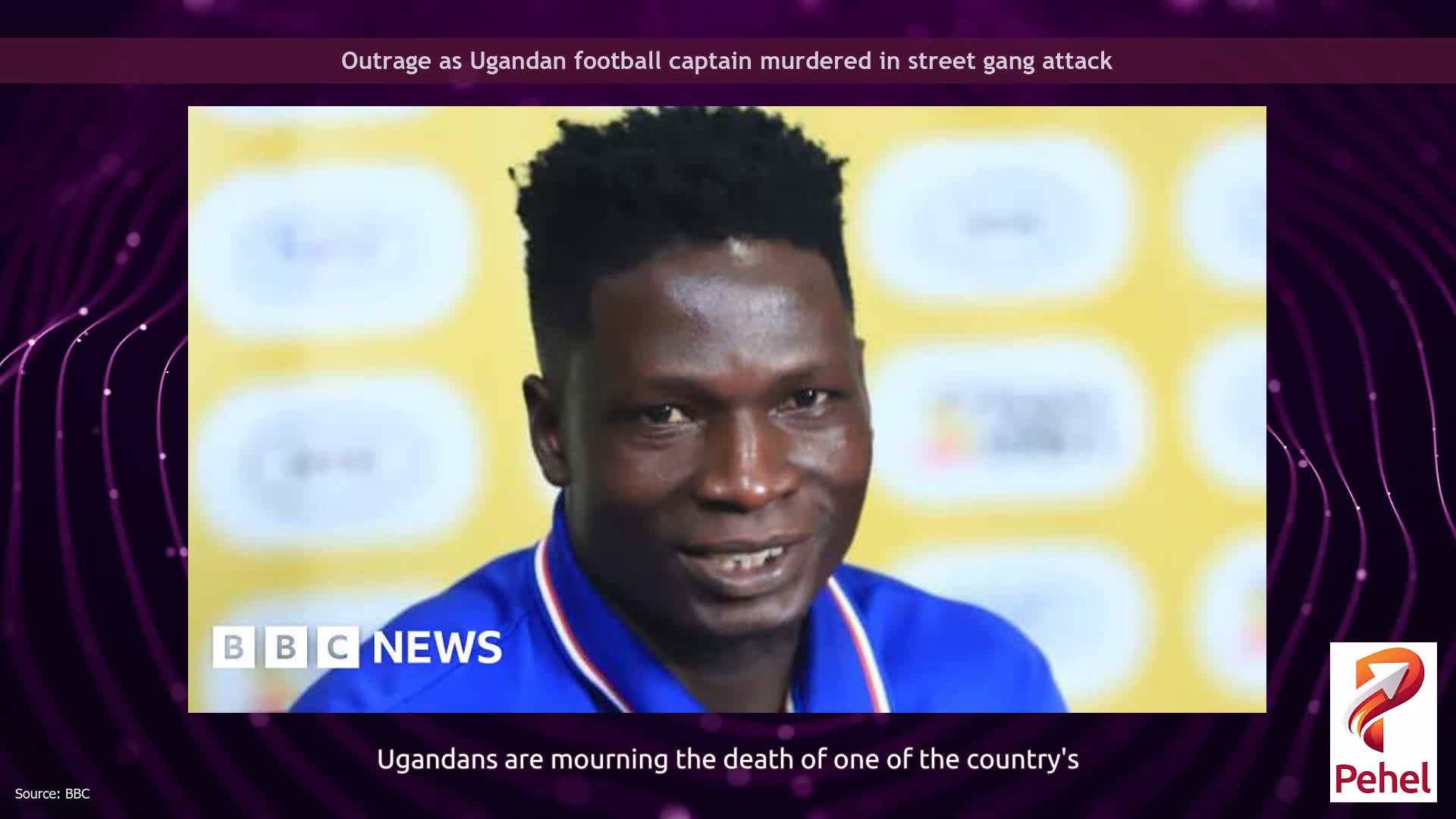 Outrage as Ugandan football captain murdered in street gang attack