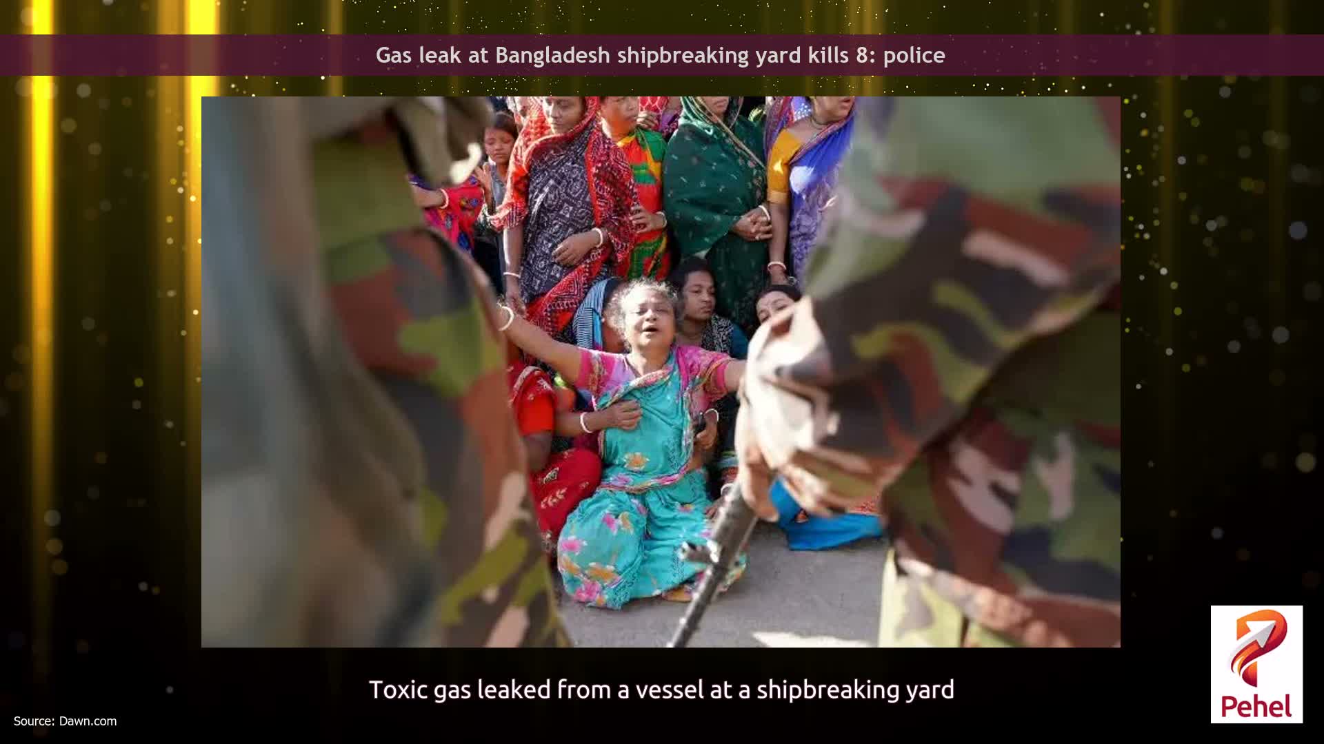 Gas leak at Bangladesh shipbreaking yard kills 8: police