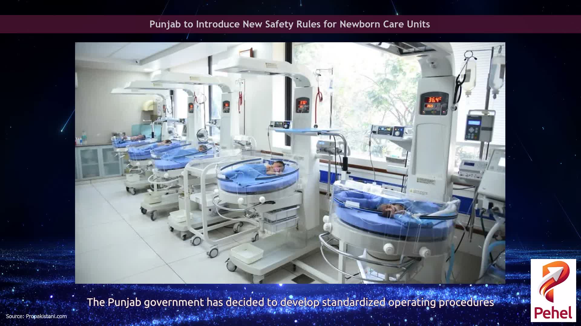 Punjab to Introduce New Safety Rules for Newborn Care Units