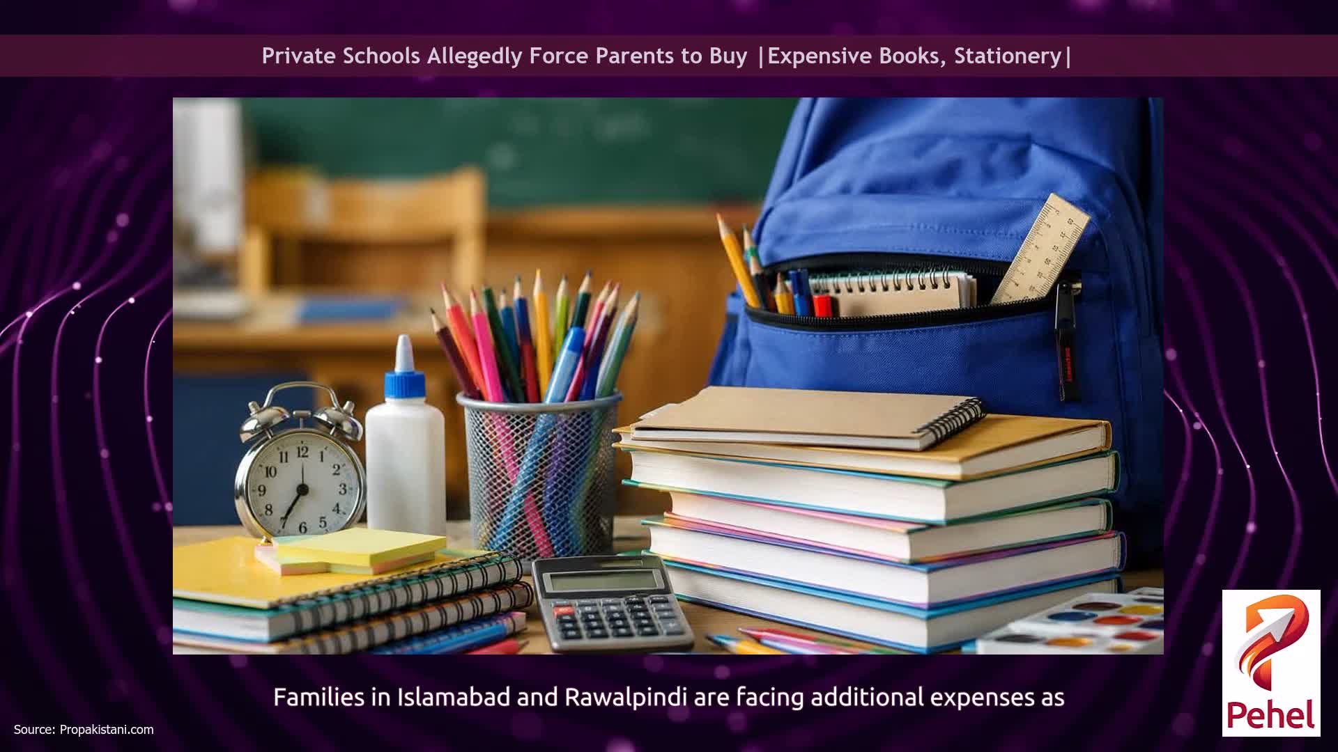 Private Schools Allegedly Force Parents to Buy |Expensive Books, Stationery|