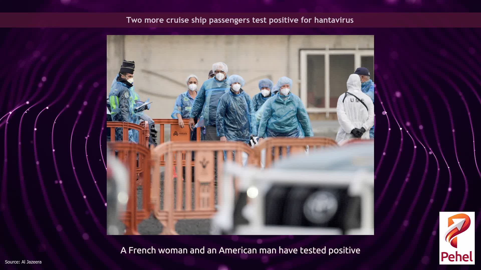 Two more cruise ship passengers test positive for hantavirus