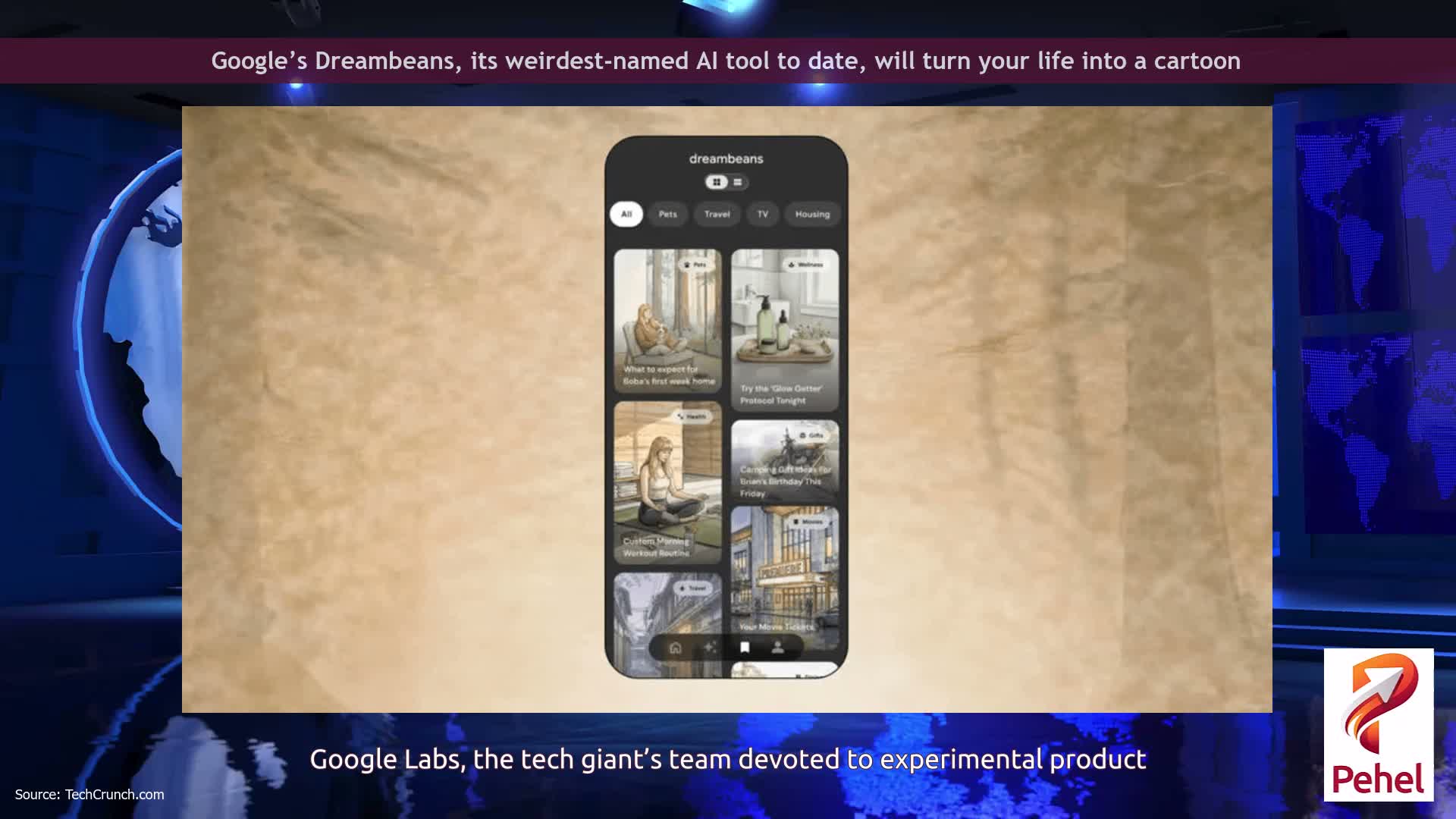 Google’s Dreambeans, its weirdest-named AI tool to date, will turn your life into a cartoon