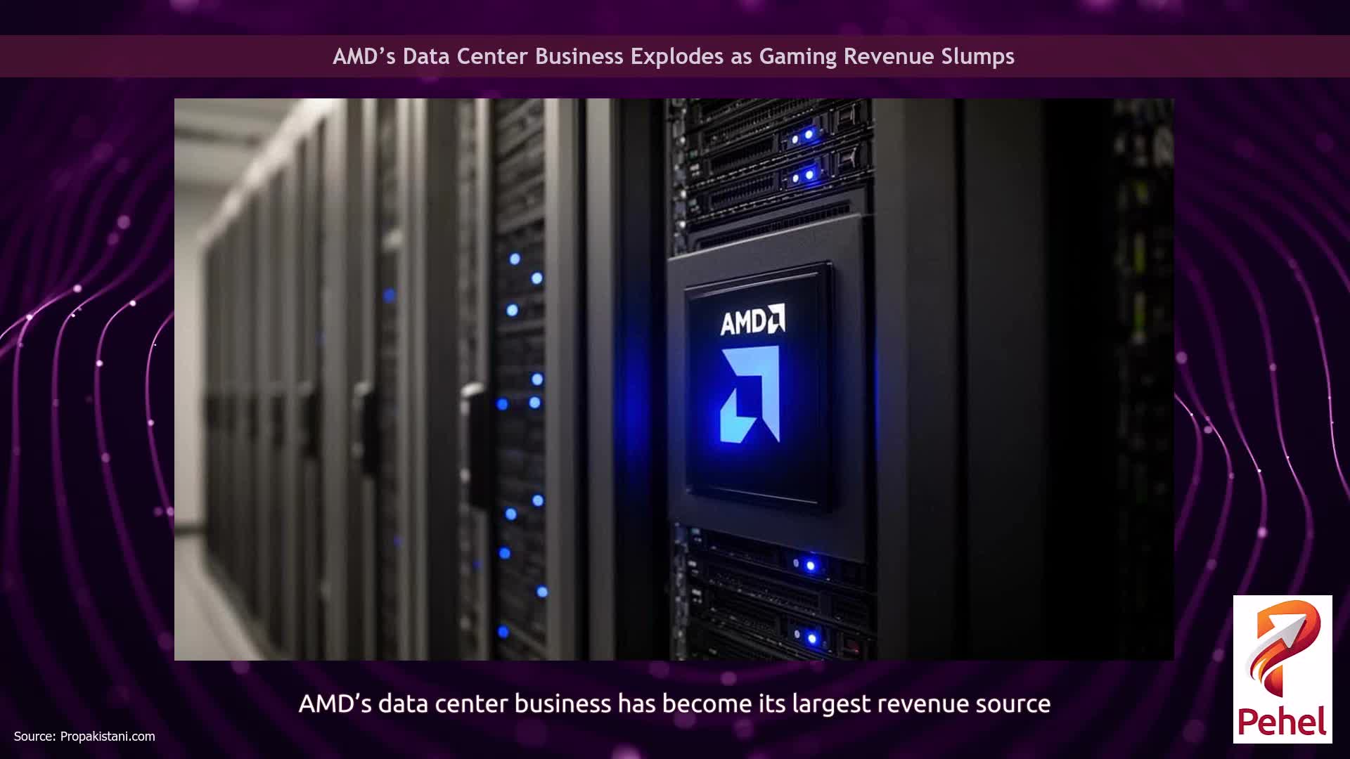 AMD’s Data Center Business Explodes as Gaming Revenue Slumps