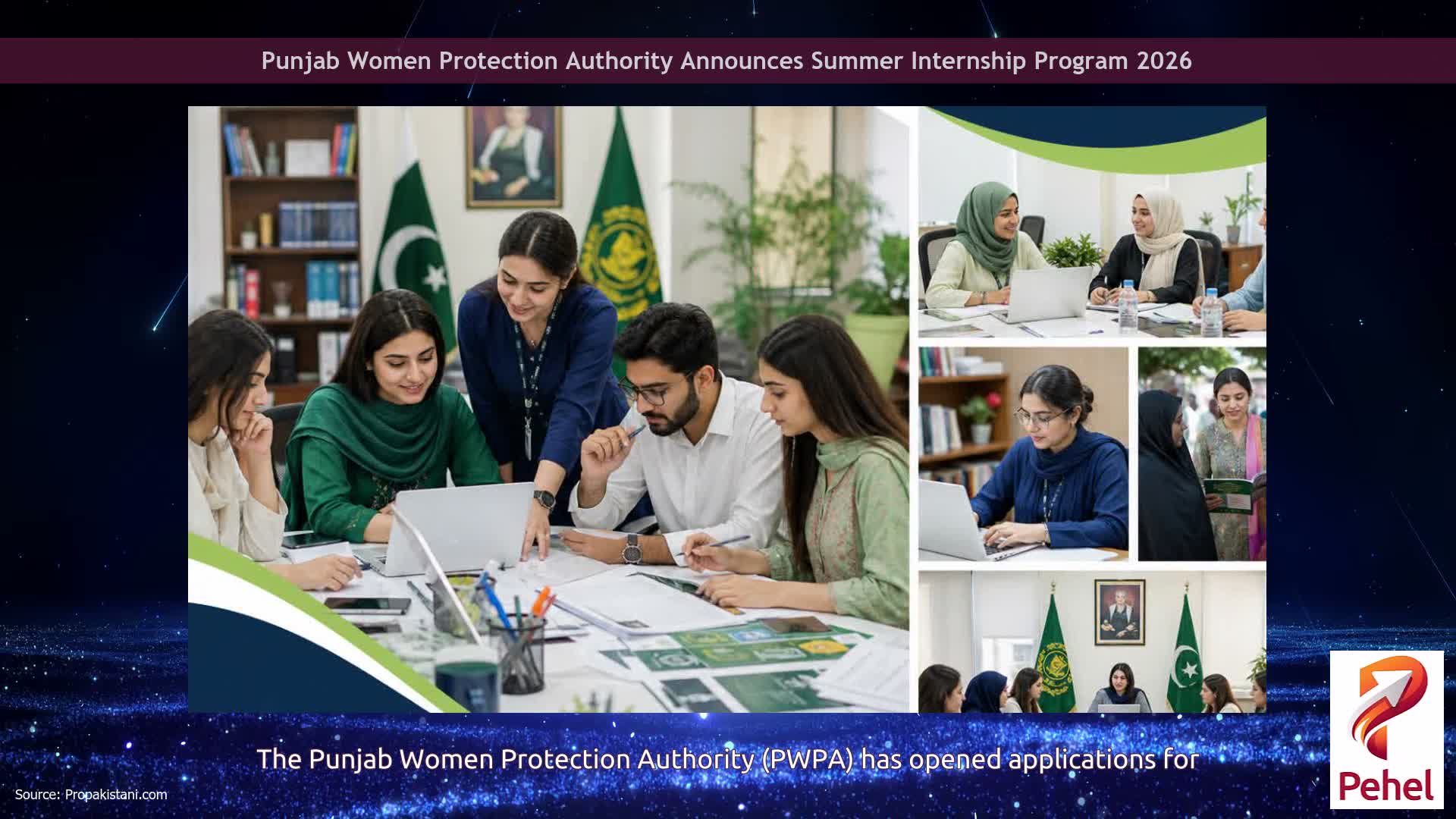 Punjab Women Protection Authority Announces Summer Internship Program 2026