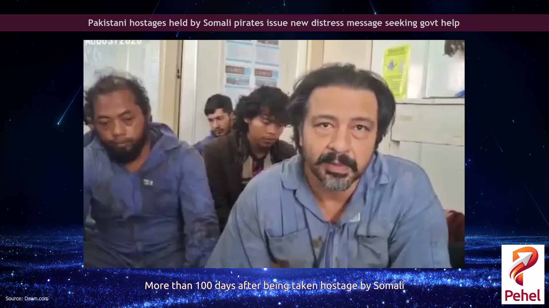 Pakistani hostages held by Somali pirates issue new distress message seeking govt help