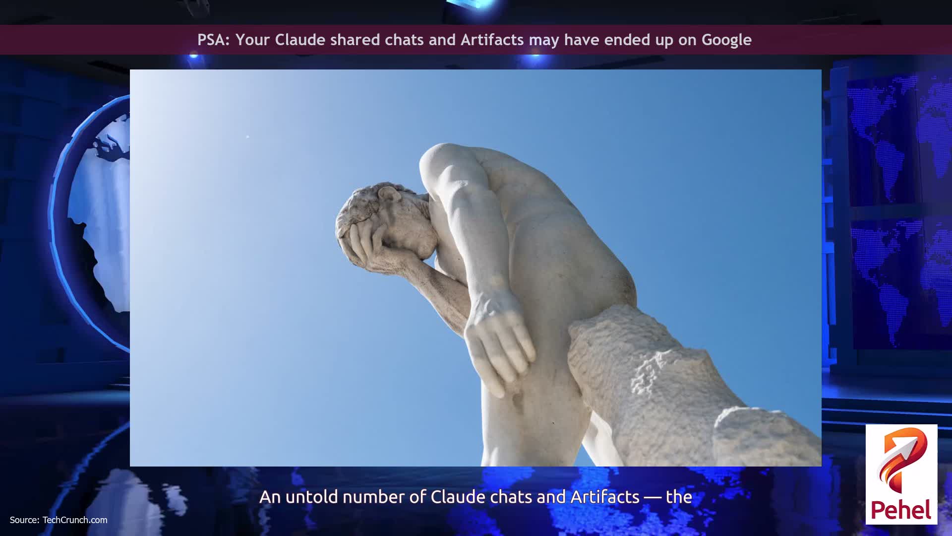 PSA: Your Claude shared chats and Artifacts may have ended up on Google