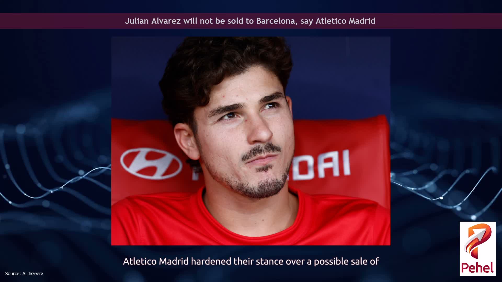 Julian Alvarez will not be sold to Barcelona, say Atletico Madrid