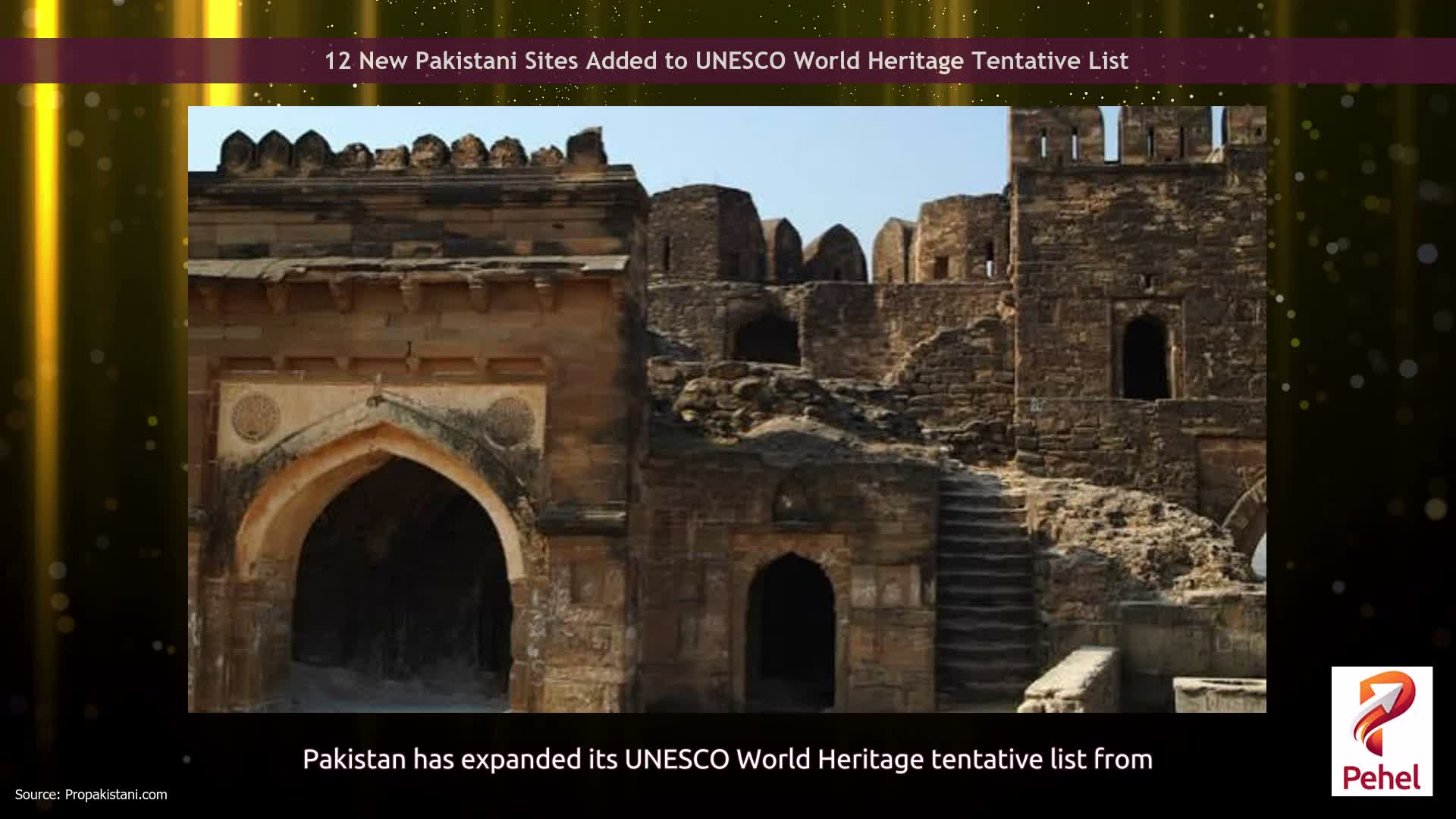 12 New Pakistani Sites Added to UNESCO World Heritage Tentative List