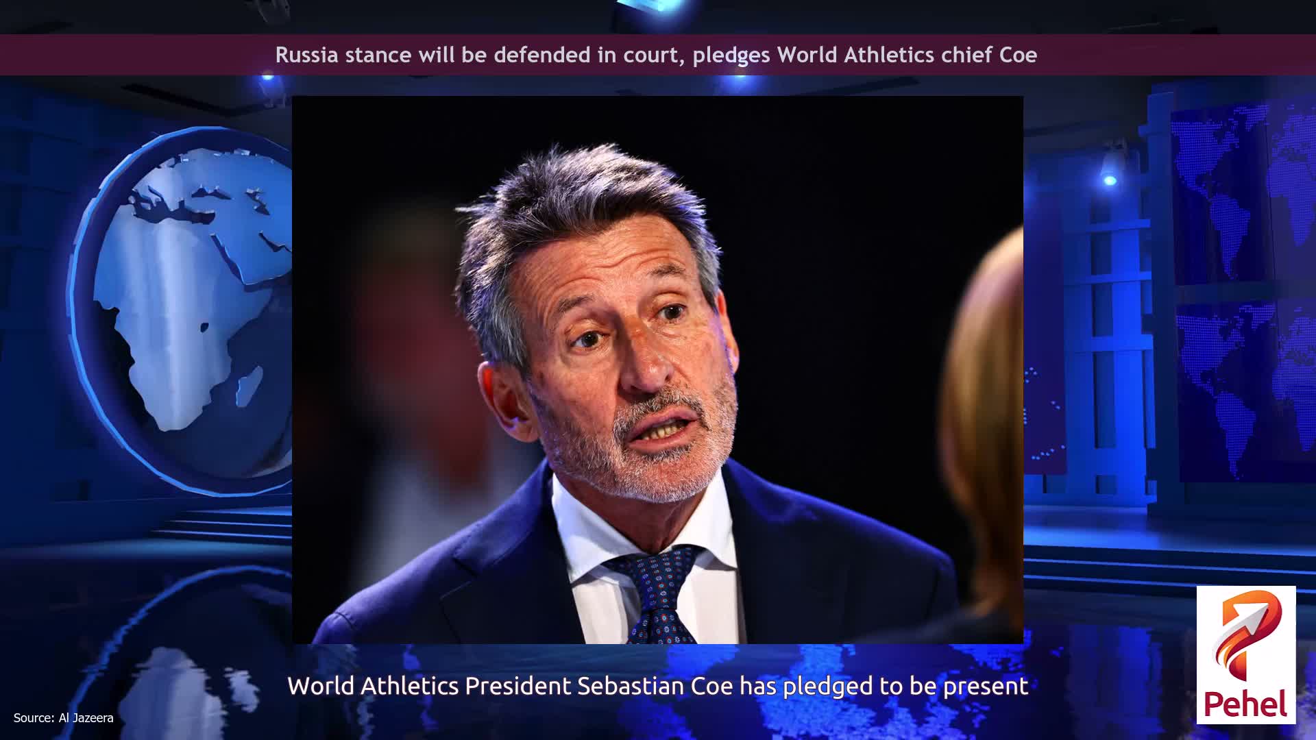 Russia stance will be defended in court, pledges World Athletics chief Coe