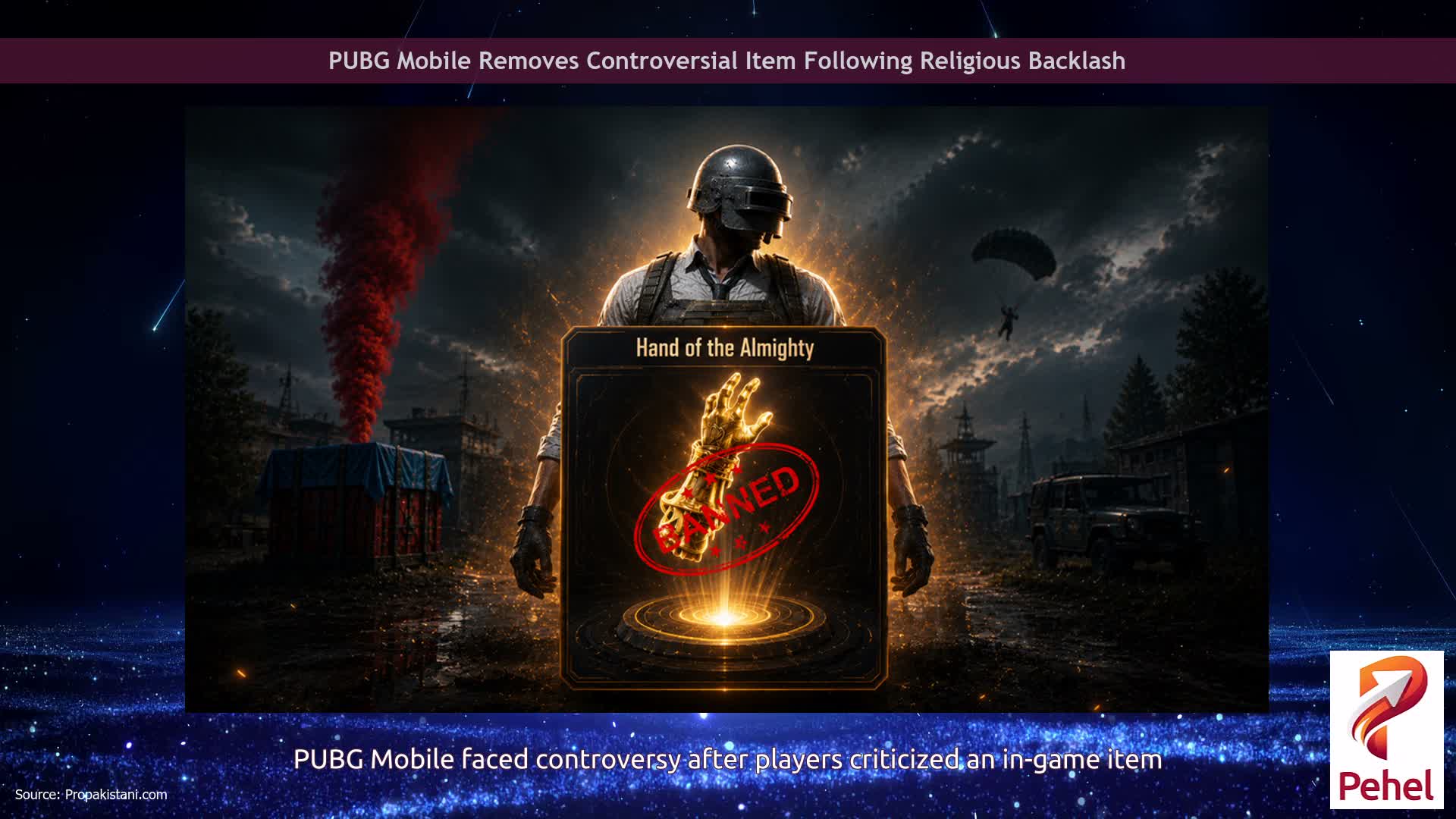 PUBG Mobile Removes Controversial Item Following Religious Backlash