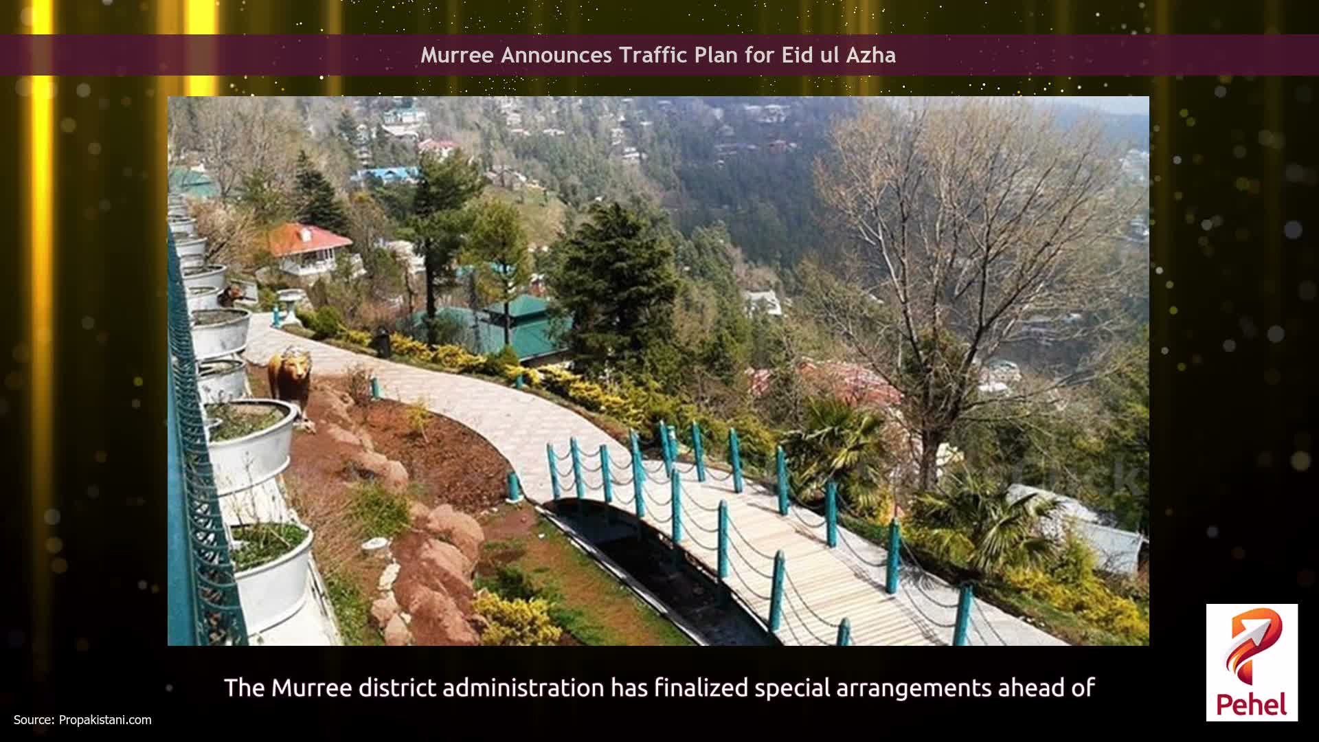 Murree Announces Traffic Plan for Eid ul Azha