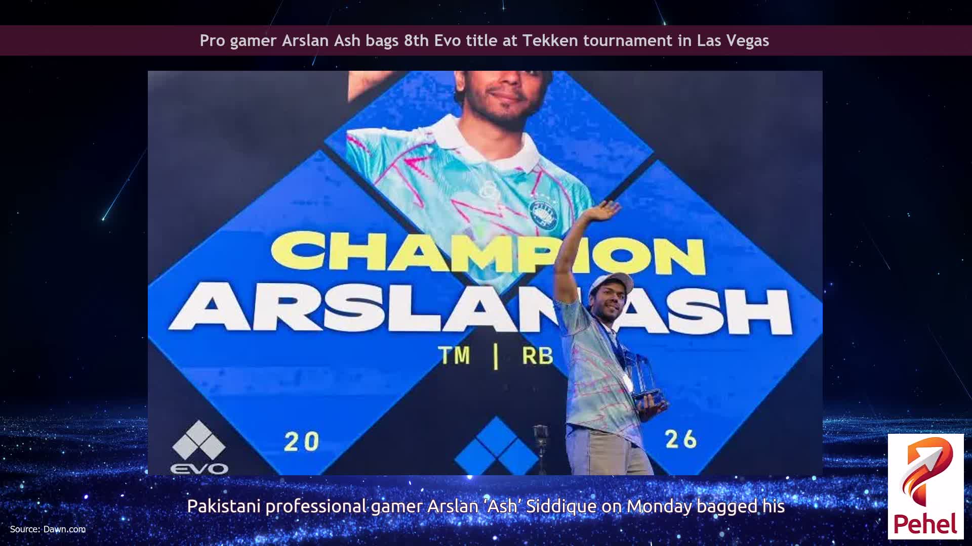 Pro gamer Arslan Ash bags 8th Evo title at Tekken tournament in Las Vegas