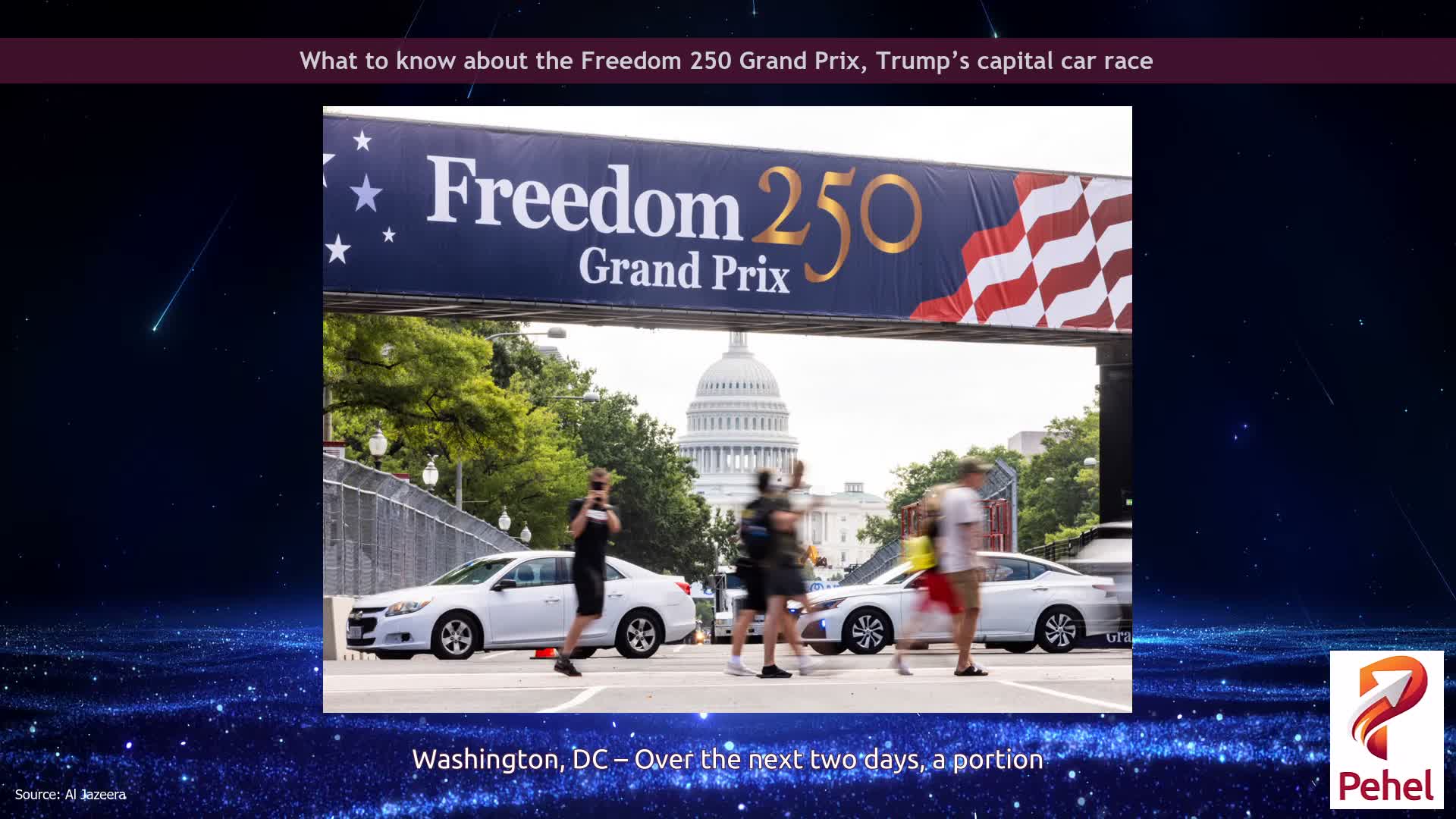 What to know about the Freedom 250 Grand Prix, Trump’s capital car race