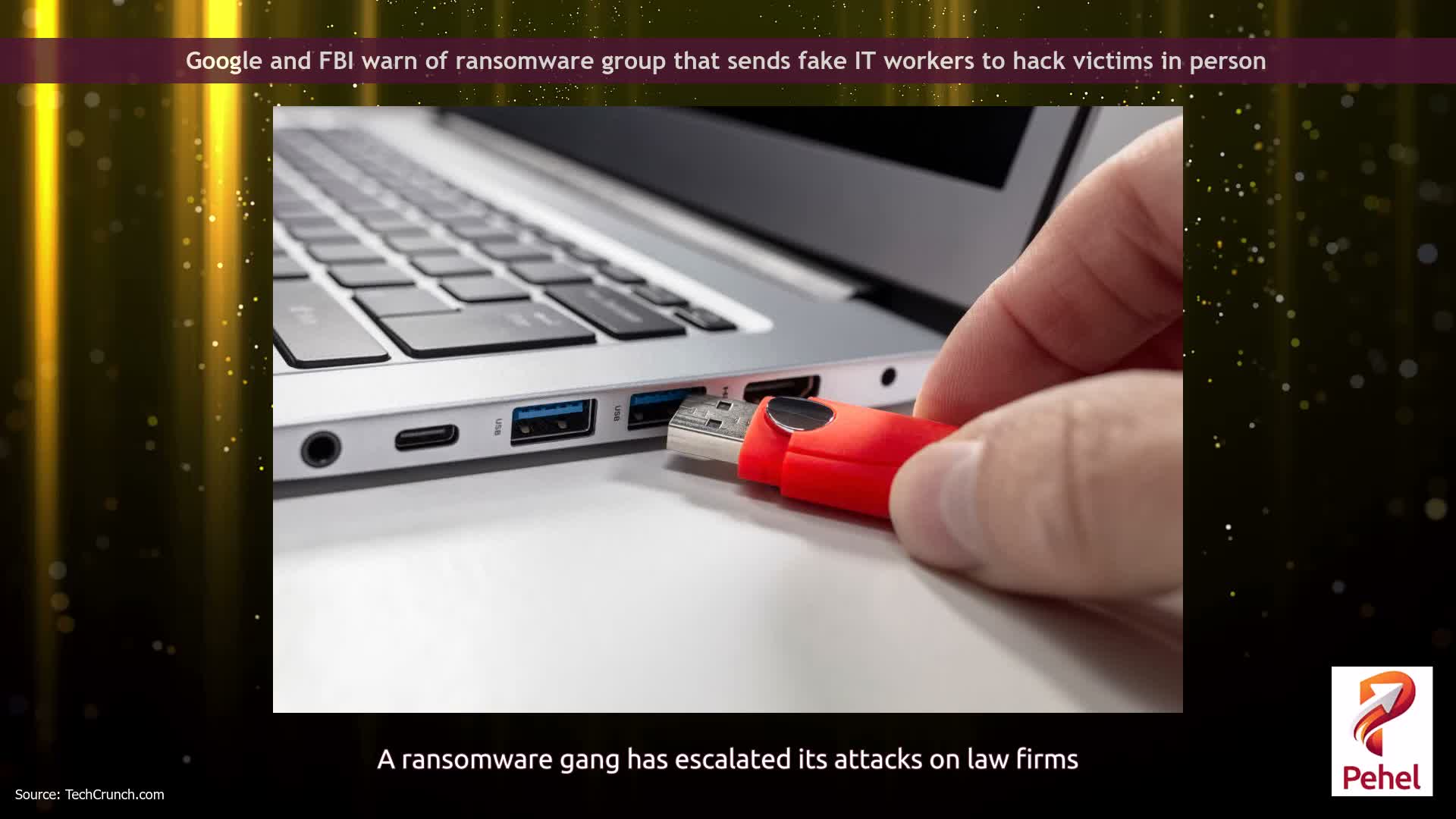 Google and FBI warn of ransomware group that sends fake IT workers to hack victims in person
