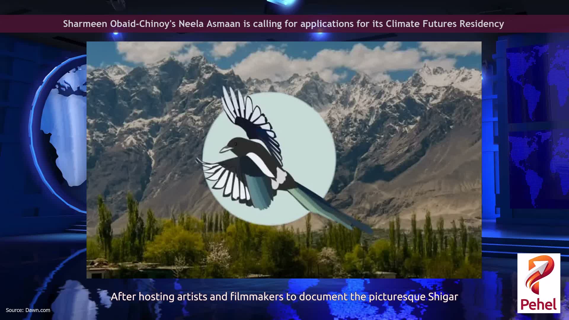 Sharmeen Obaid-Chinoy's Neela Asmaan is calling for applications for its Climate Futures Residency