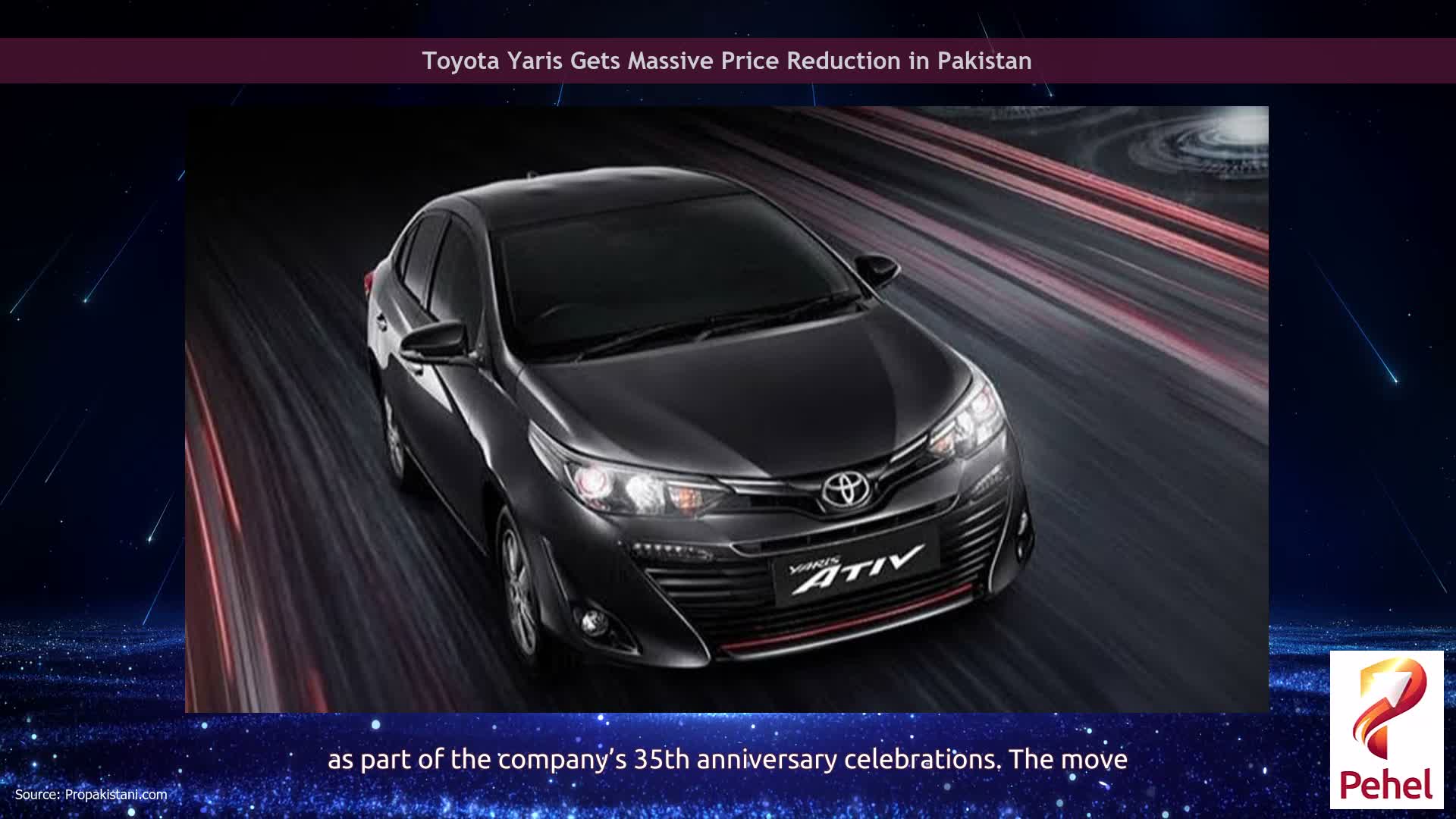 Toyota Yaris Gets Massive Price Reduction in Pakistan