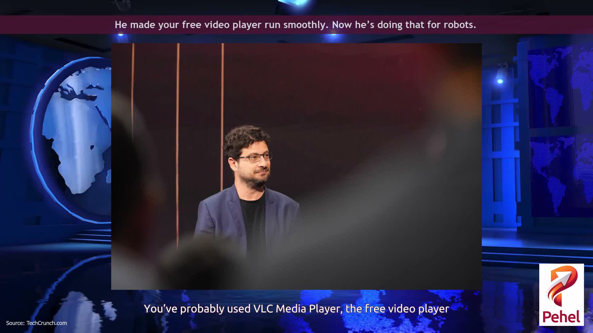 He made your free video player run smoothly. Now he’s doing that for robots.