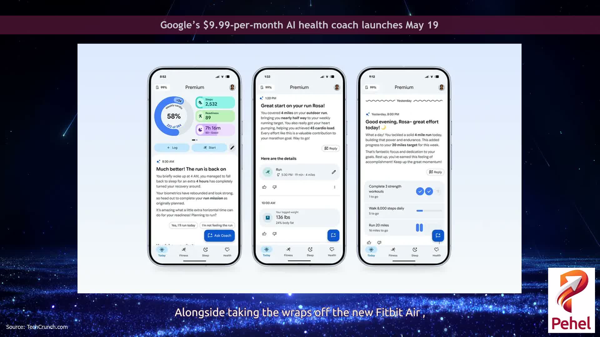 Google’s $9.99-per-month AI health coach launches May 19