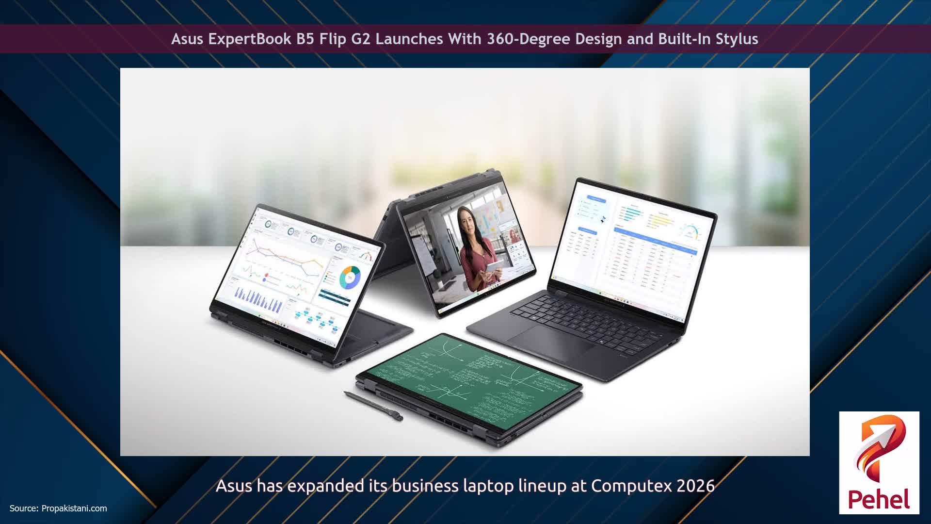 Asus ExpertBook B5 Flip G2 Launches With 360-Degree Design and Built-In Stylus