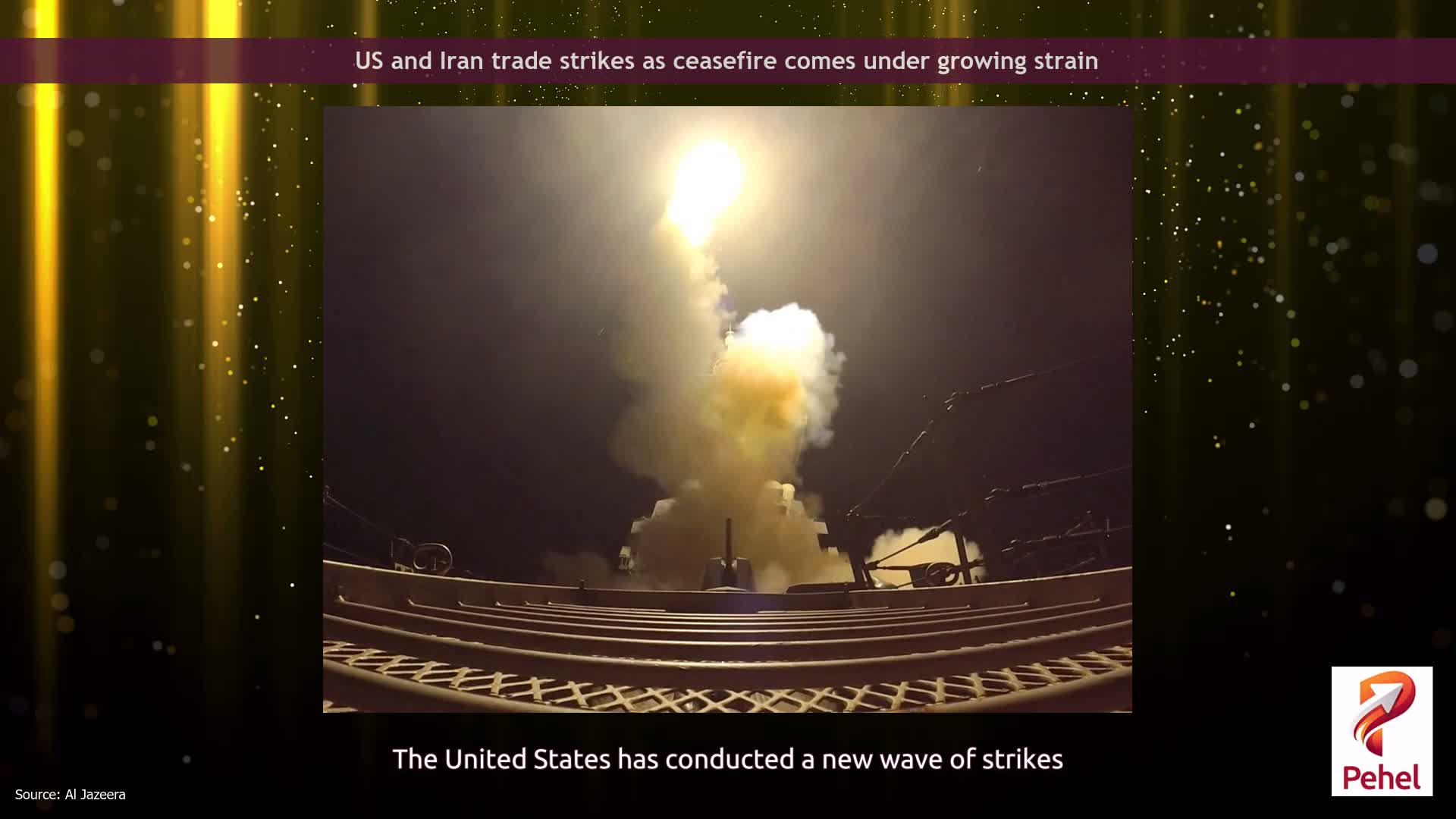 US and Iran trade strikes as ceasefire comes under growing strain