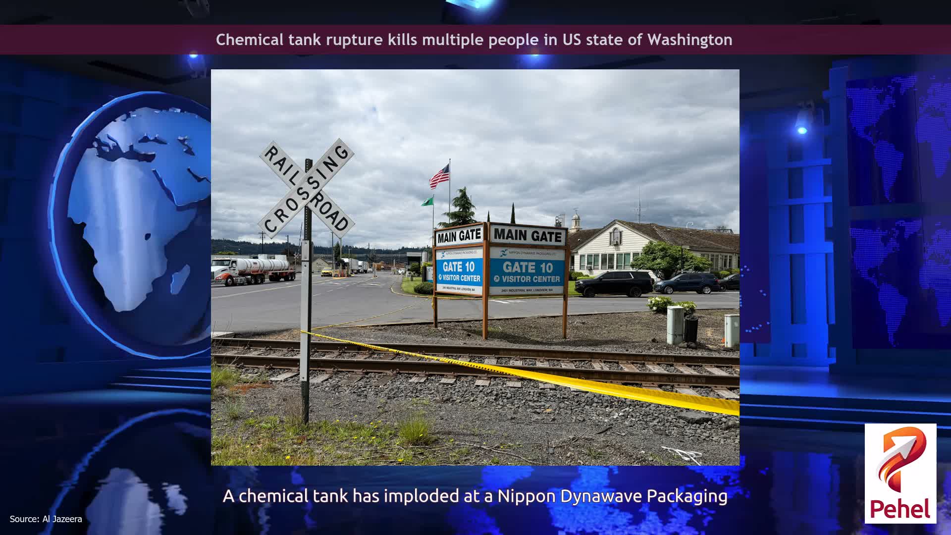 Chemical tank rupture kills multiple people in US state of Washington