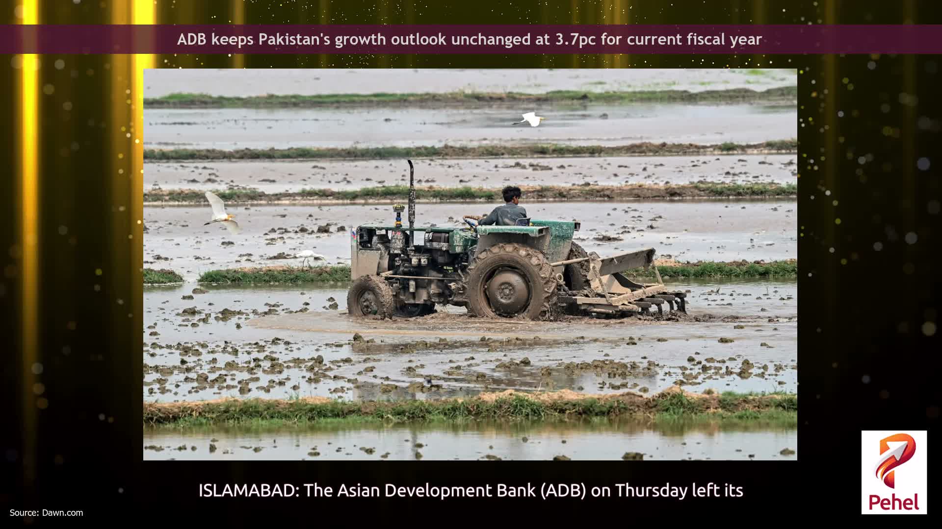 ADB keeps Pakistan's growth outlook unchanged at 3.7pc for current fiscal year