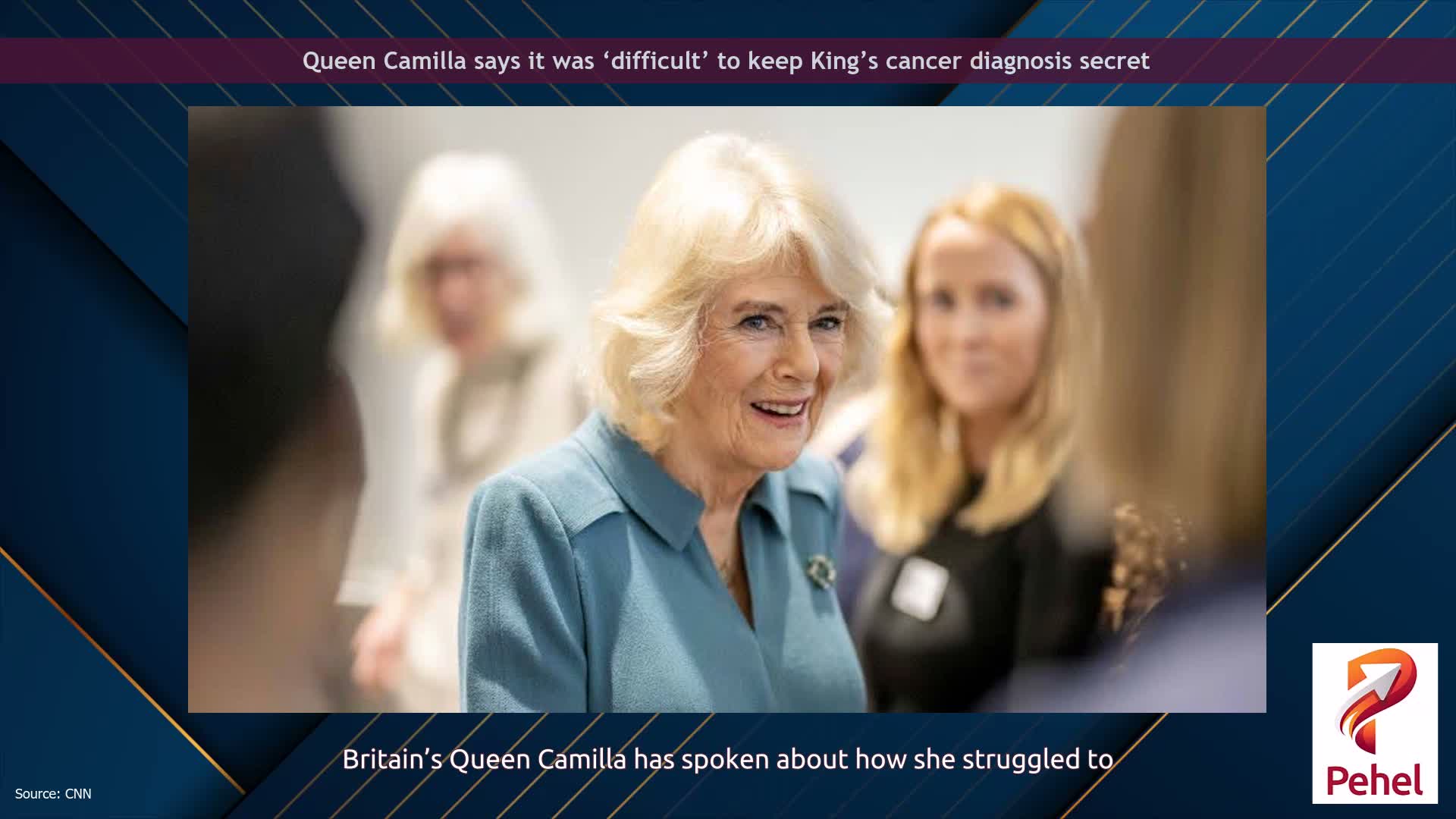 Queen Camilla says it was ‘difficult’ to keep King’s cancer diagnosis secret