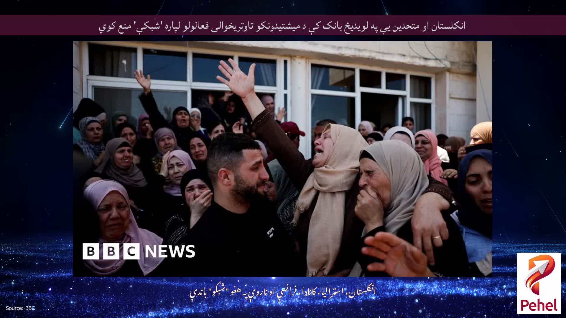 انګلستان او متحدین یې په لویدیځ بانک کې د میشتیدونکو تاوتریخوالی فعالولو لپاره 'شبکې' منع کوي