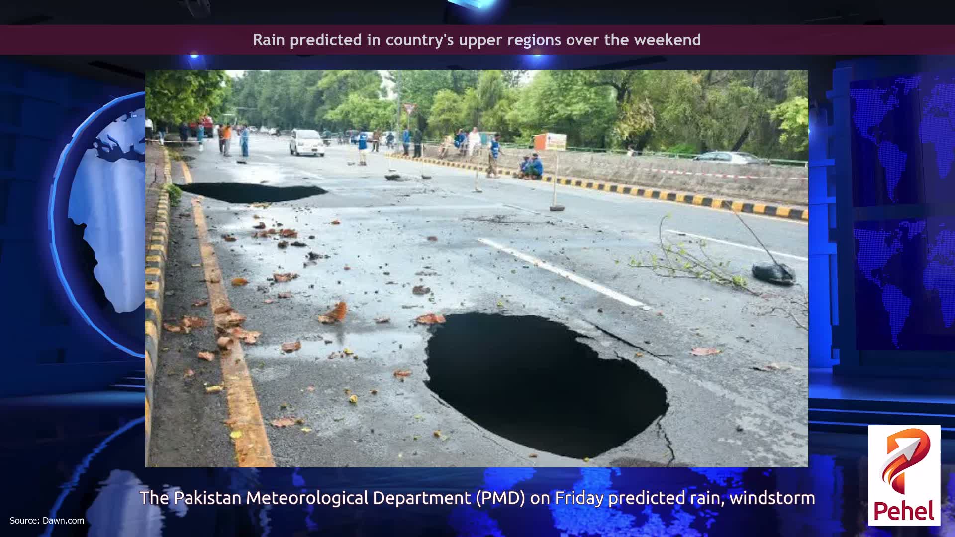 Rain predicted in country's upper regions over the weekend
