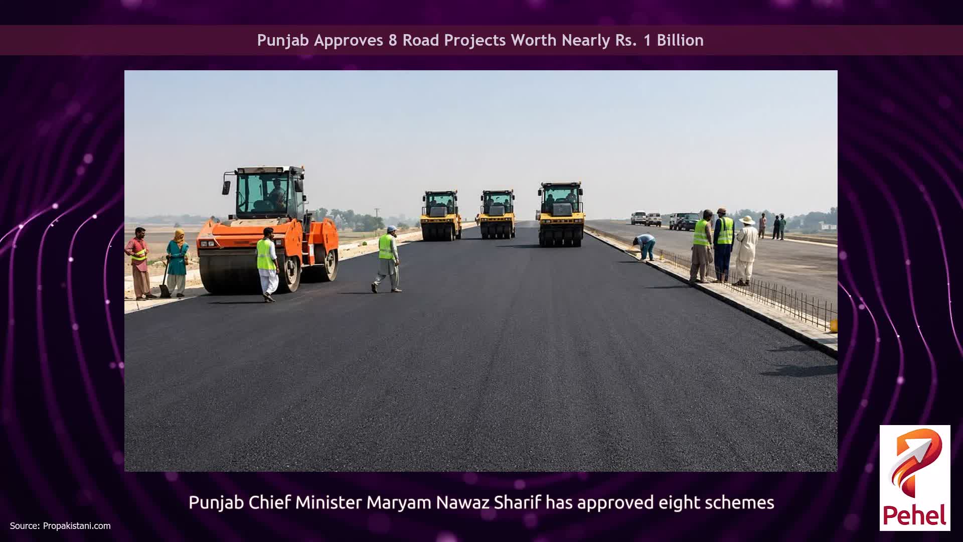 Punjab Approves 8 Road Projects Worth Nearly Rs. 1 Billion