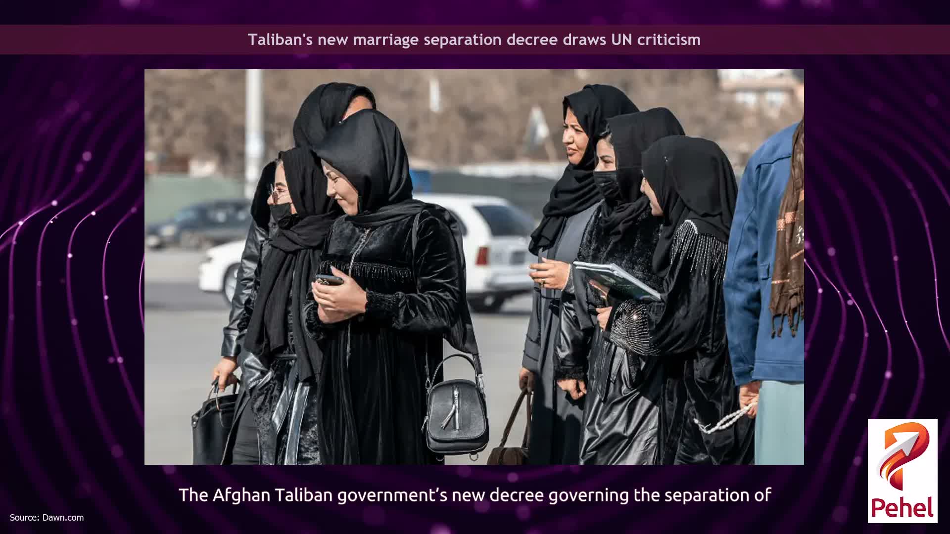 Taliban's new marriage separation decree draws UN criticism