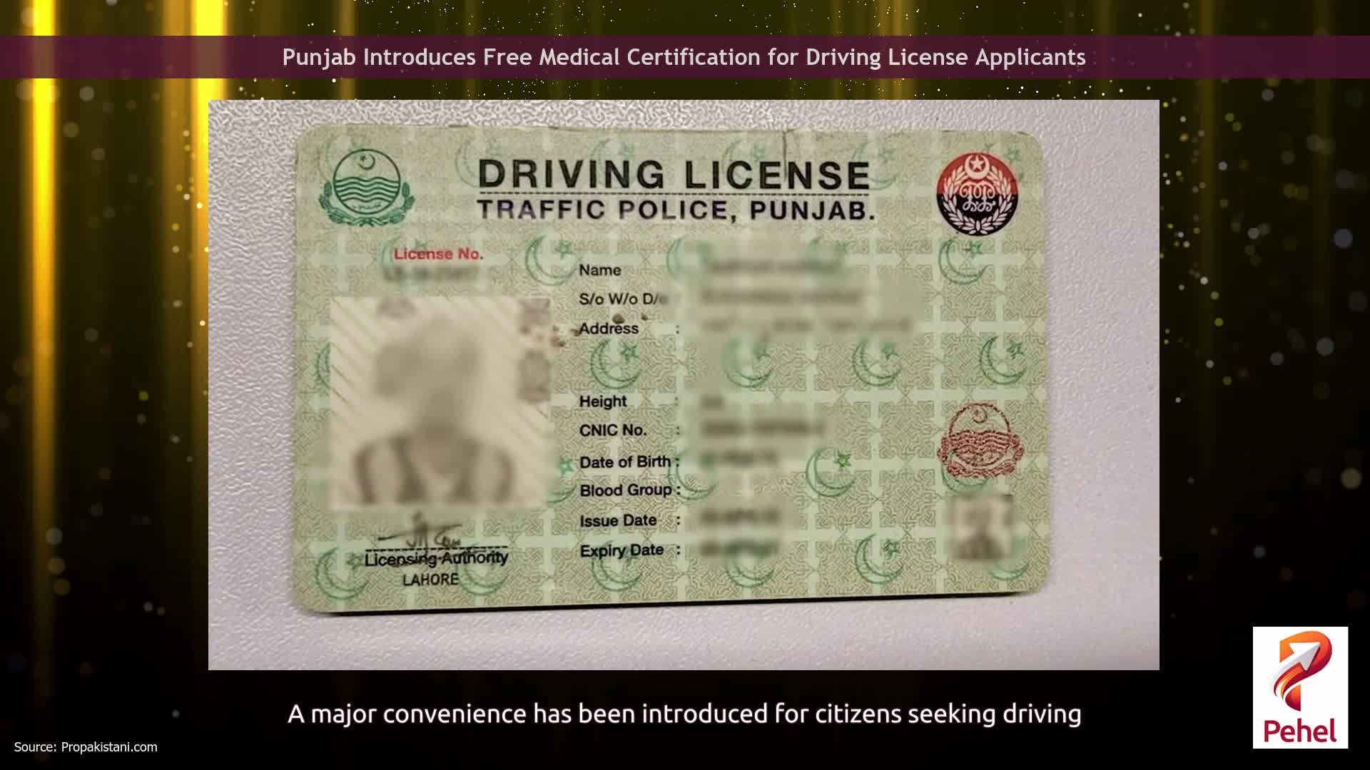 Punjab Introduces Free Medical Certification for Driving License Applicants