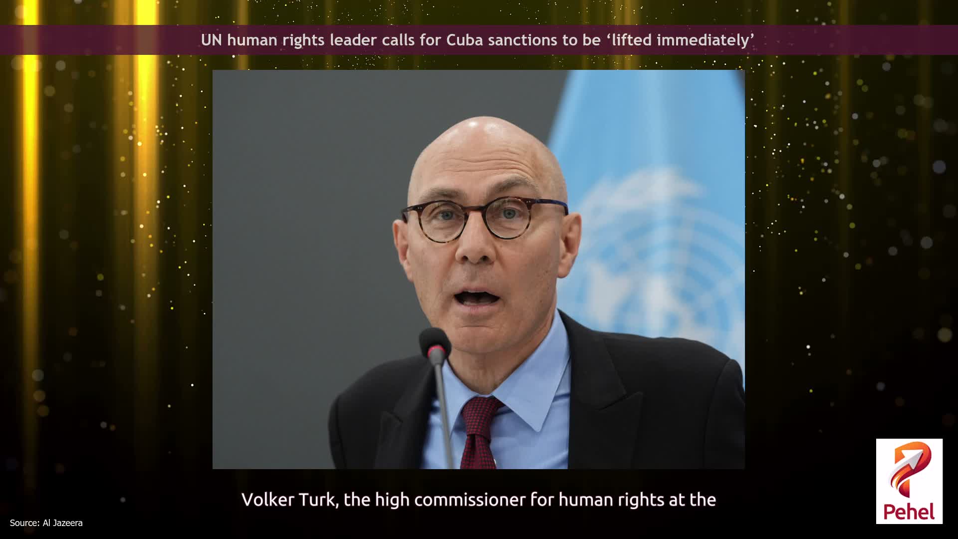 UN human rights leader calls for Cuba sanctions to be ‘lifted immediately’
