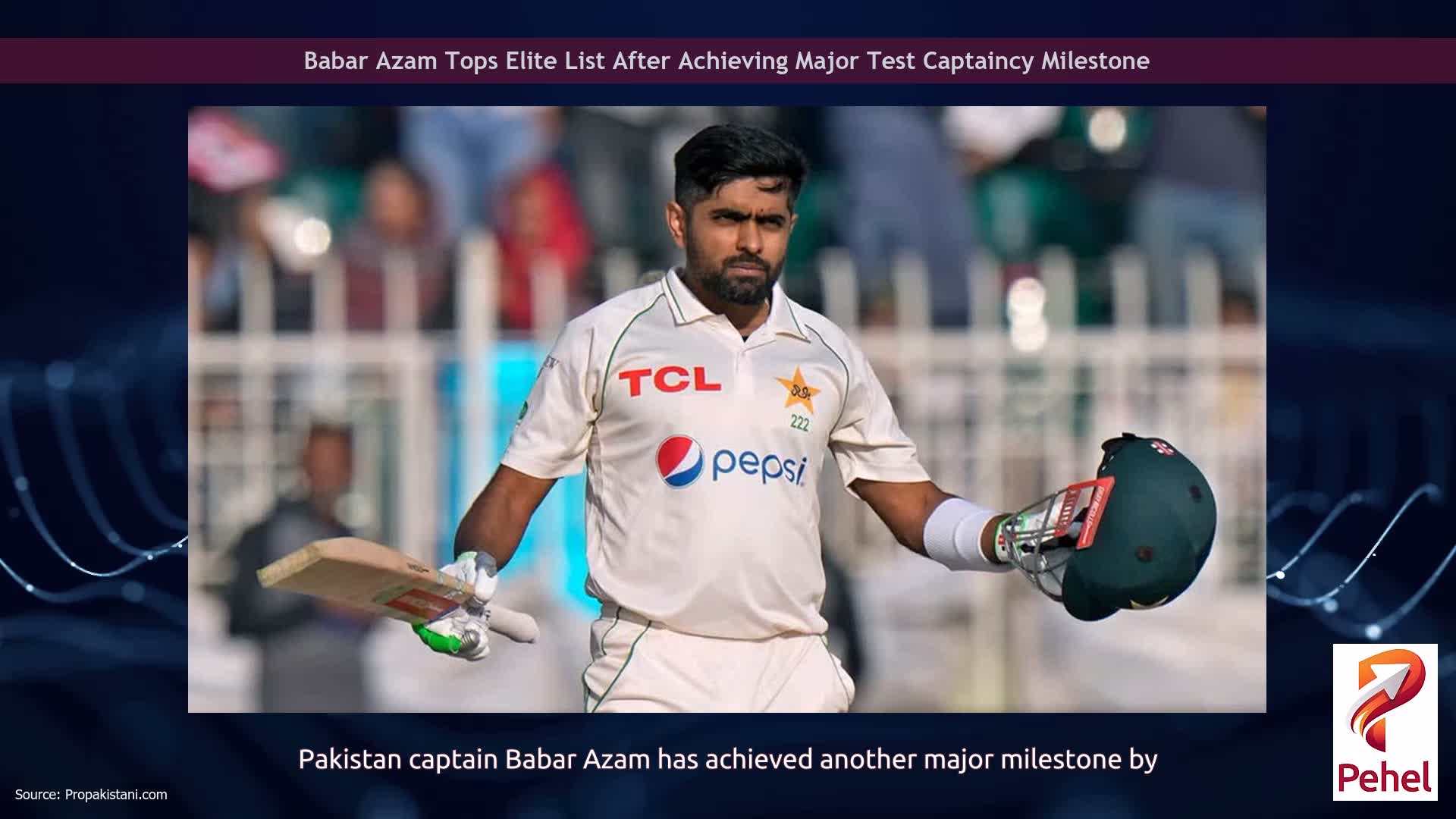 Babar Azam Tops Elite List After Achieving Major Test Captaincy Milestone