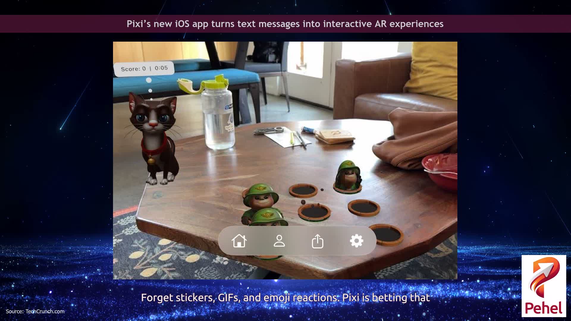 Pixi’s new iOS app turns text messages into interactive AR experiences