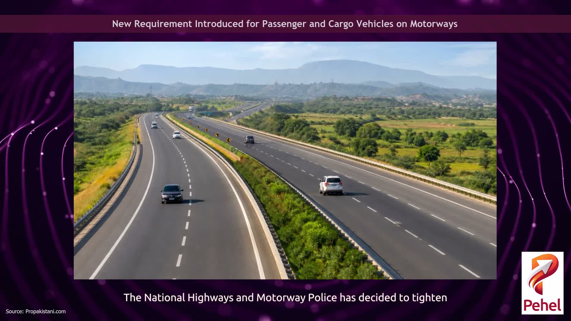 New Requirement Introduced for Passenger and Cargo Vehicles on Motorways