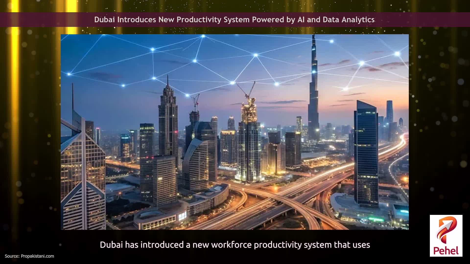 Dubai Introduces New Productivity System Powered by AI and Data Analytics
