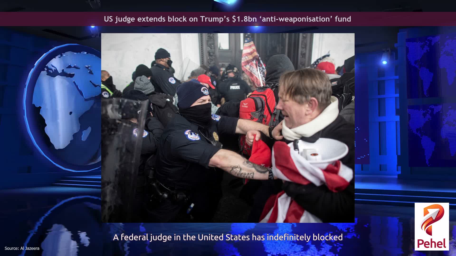 US judge extends block on Trump’s $1.8bn ‘anti-weaponisation’ fund
