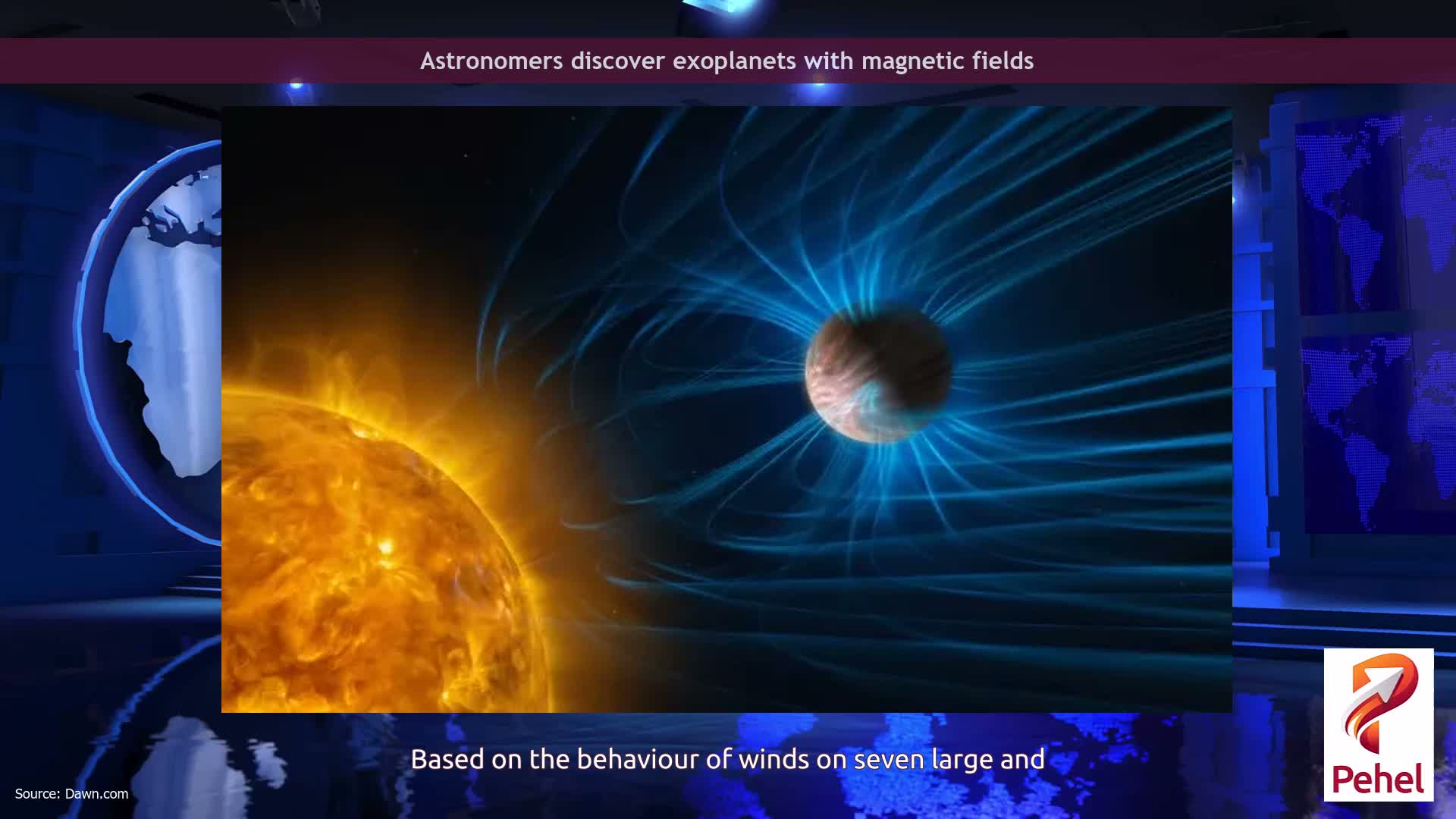 Astronomers discover exoplanets with magnetic fields
