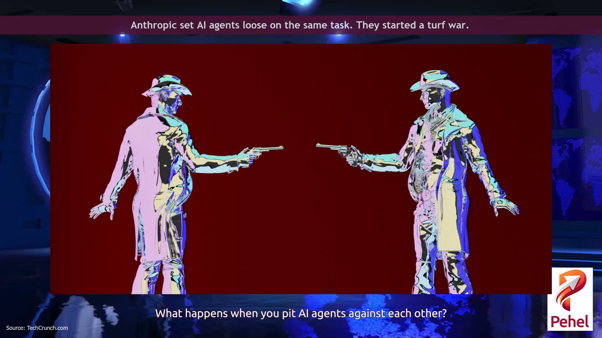 Anthropic set AI agents loose on the same task. They started a turf war.