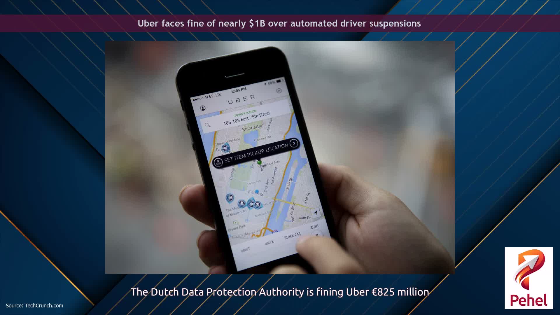 Uber faces fine of nearly $1B over automated driver suspensions