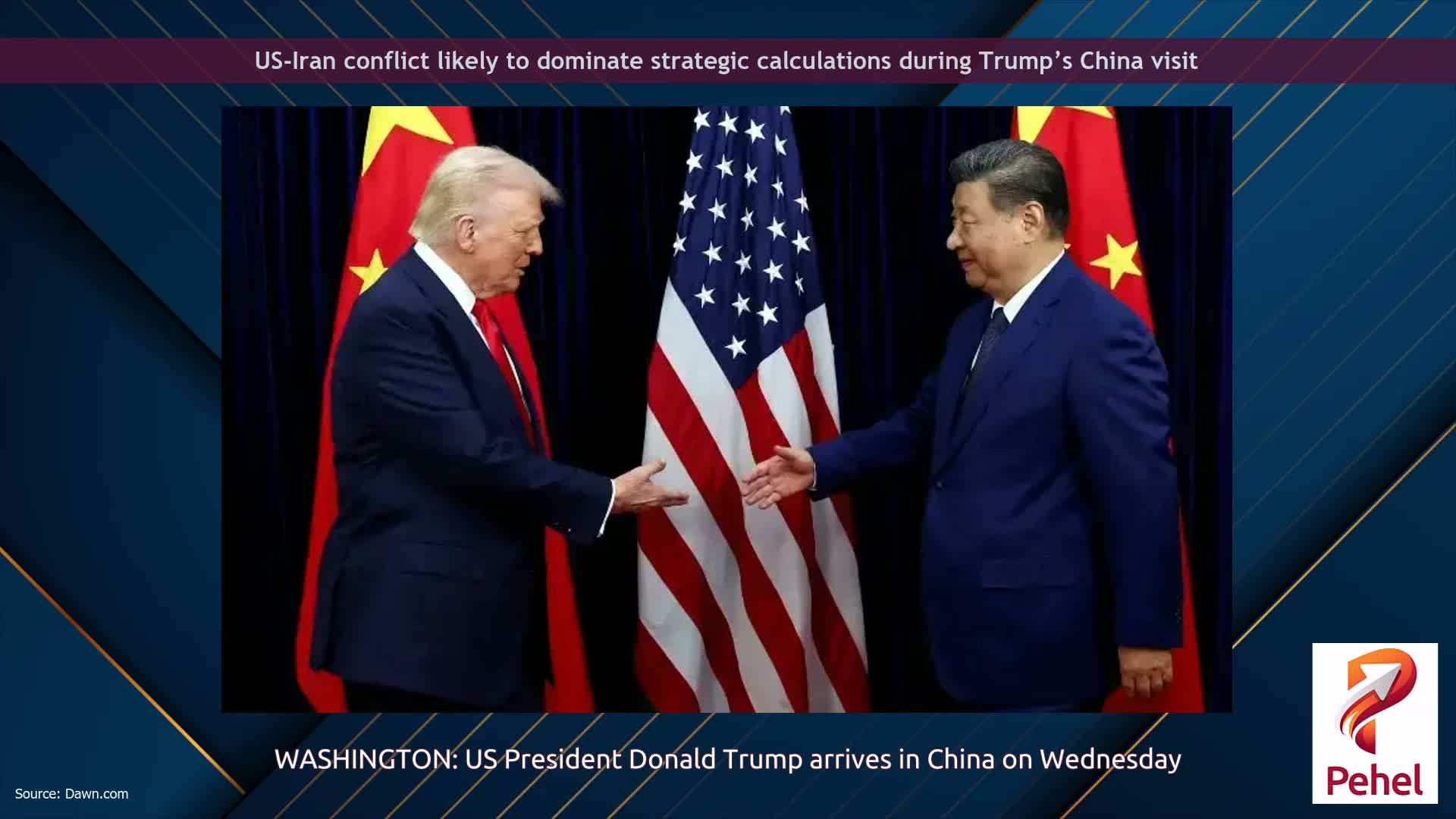 US-Iran conflict likely to dominate strategic calculations during Trump’s China visit