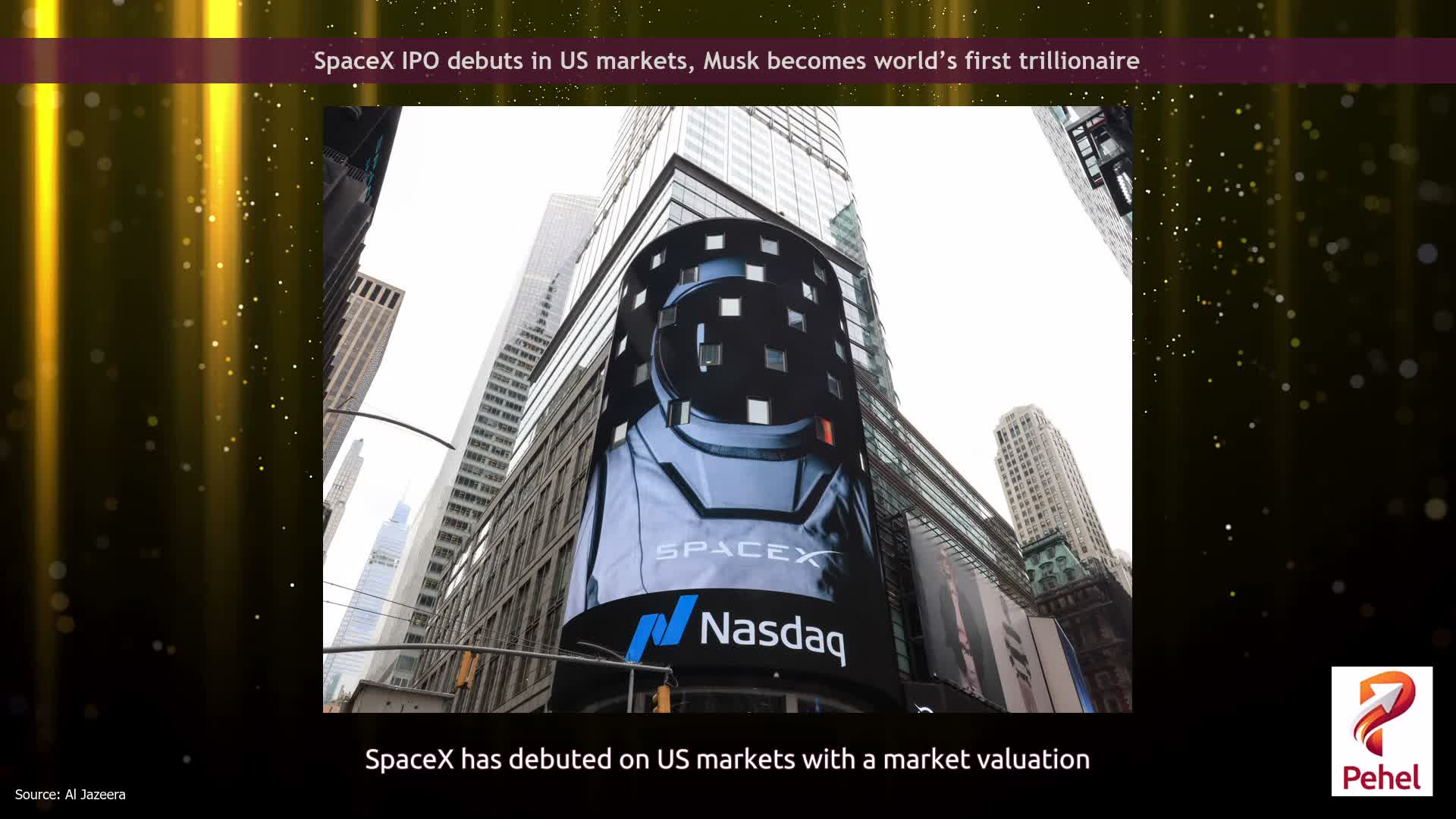 SpaceX IPO debuts in US markets, Musk becomes world’s first trillionaire