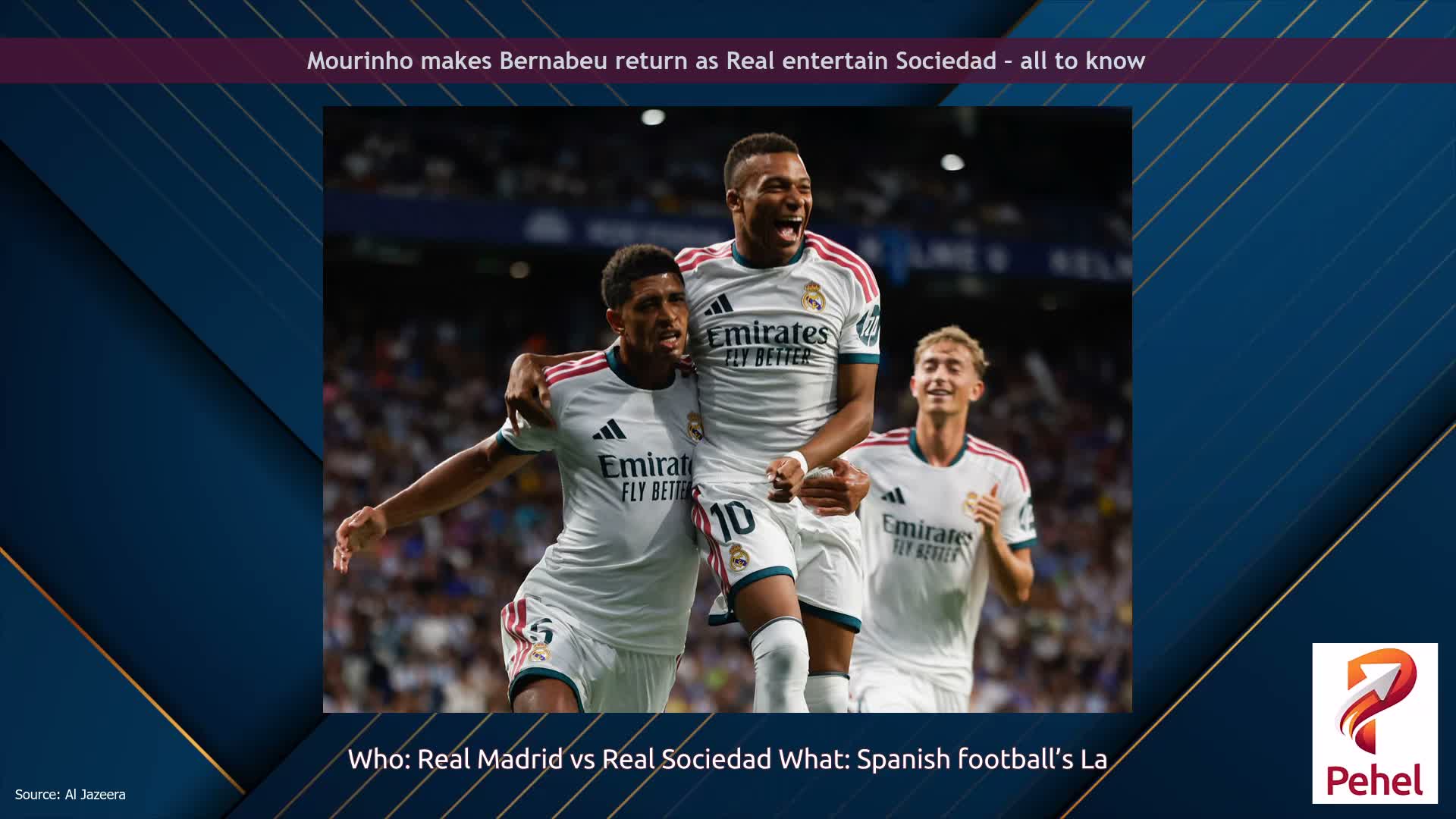 Mourinho makes Bernabeu return as Real entertain Sociedad – all to know