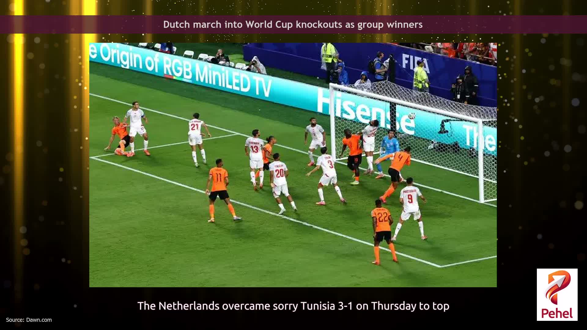 Dutch march into World Cup knockouts as group winners