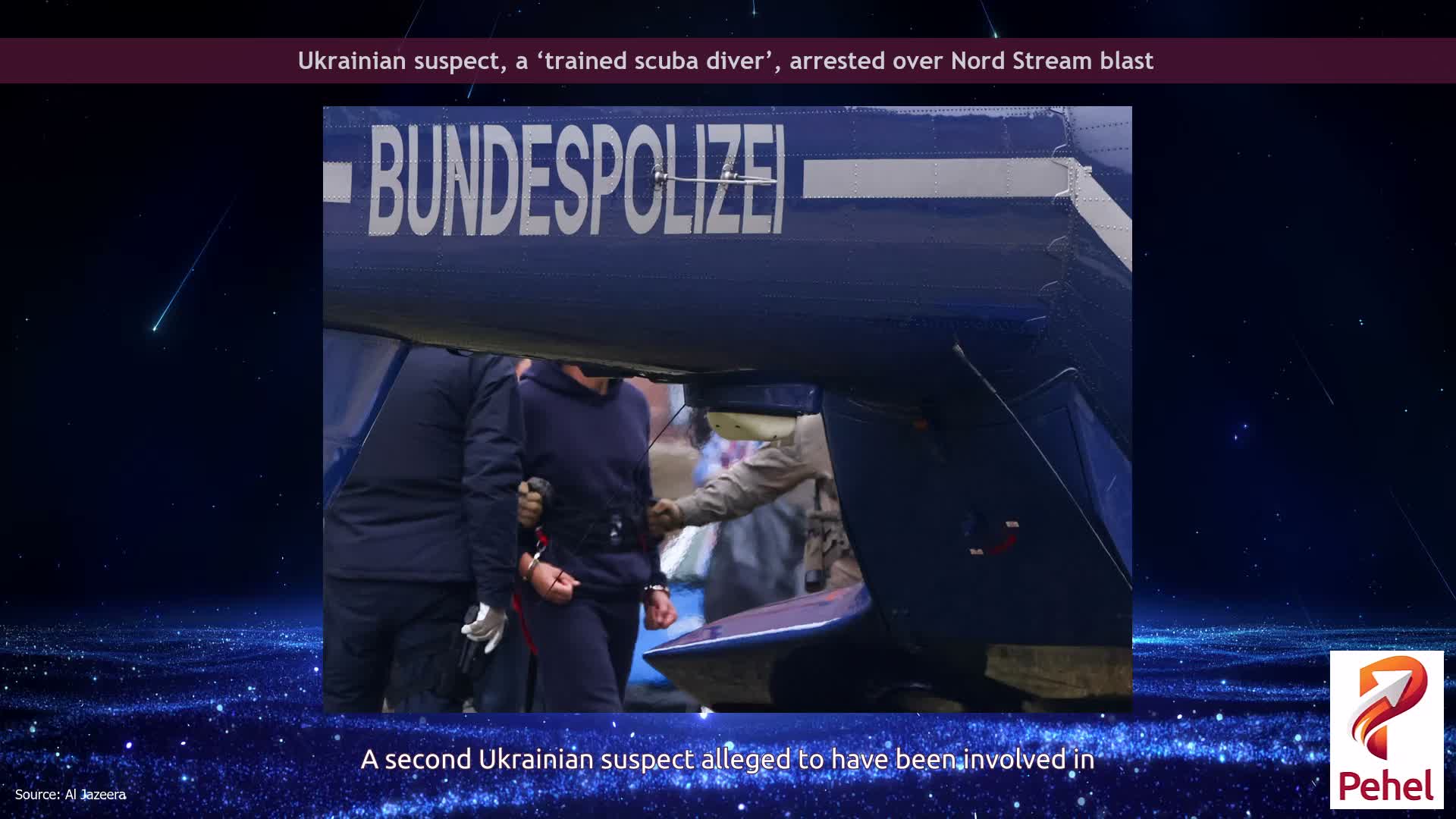 Ukrainian suspect, a ‘trained scuba diver’, arrested over Nord Stream blast