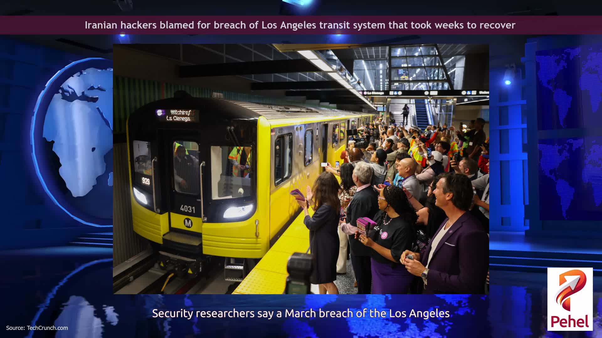 Iranian hackers blamed for breach of Los Angeles transit system that took weeks to recover